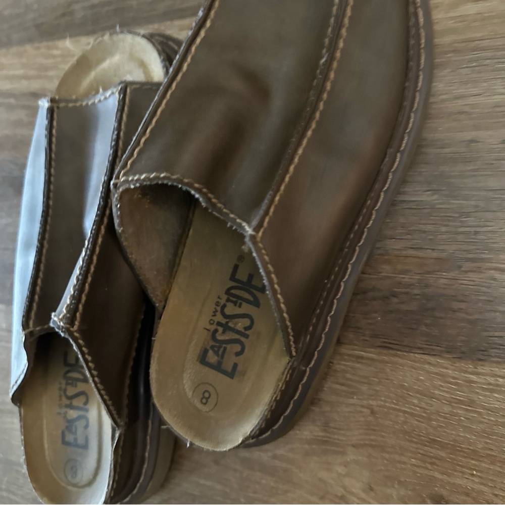 YTK LOWER EAST SIDE Brown leather Slip-On Shoes - Picture 5 of 16